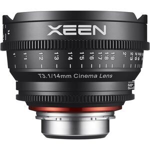 Rokinon Xeen 14mm T3.1 Cine Lens MFT Mount – Pro Wide Angle Manual Focus